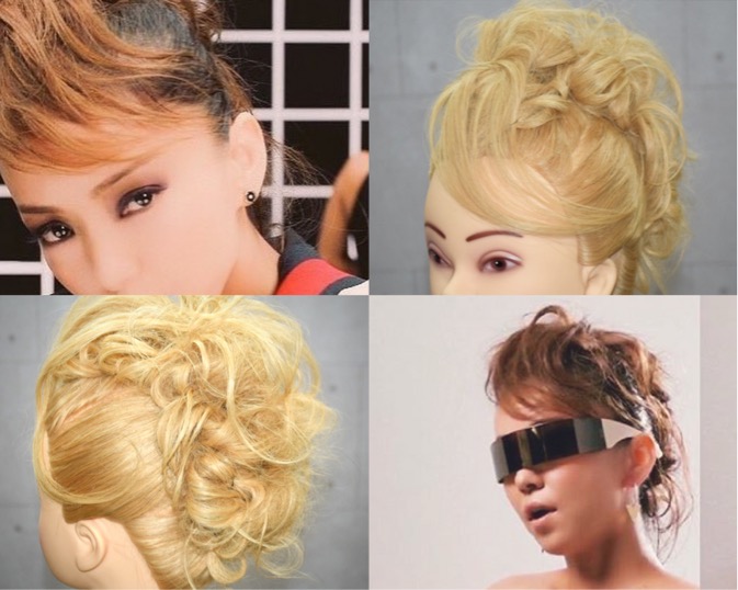 安室奈美恵さんのモヒカンヘアアレンジのやり方は In Two Pvの髪型を参考に解説